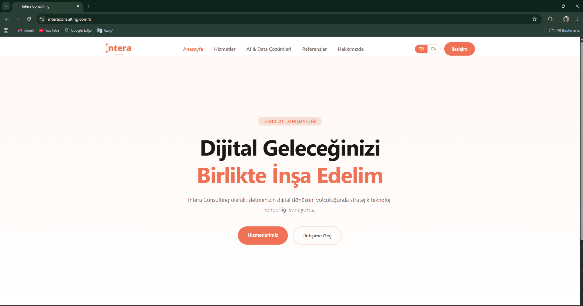 Intera Consulting — Kurumsal Danışmanlık Platformu
